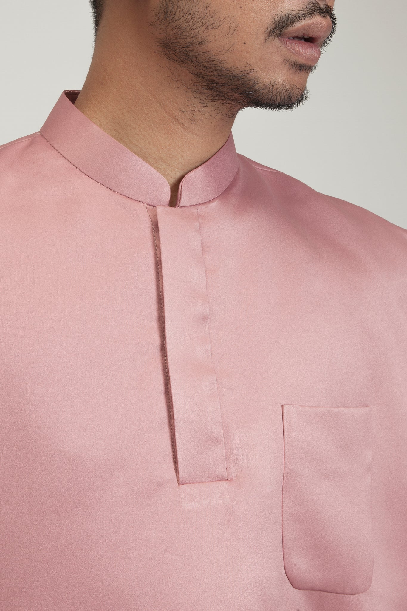 Baju Oversaiz Cekak Musang (Flesh)