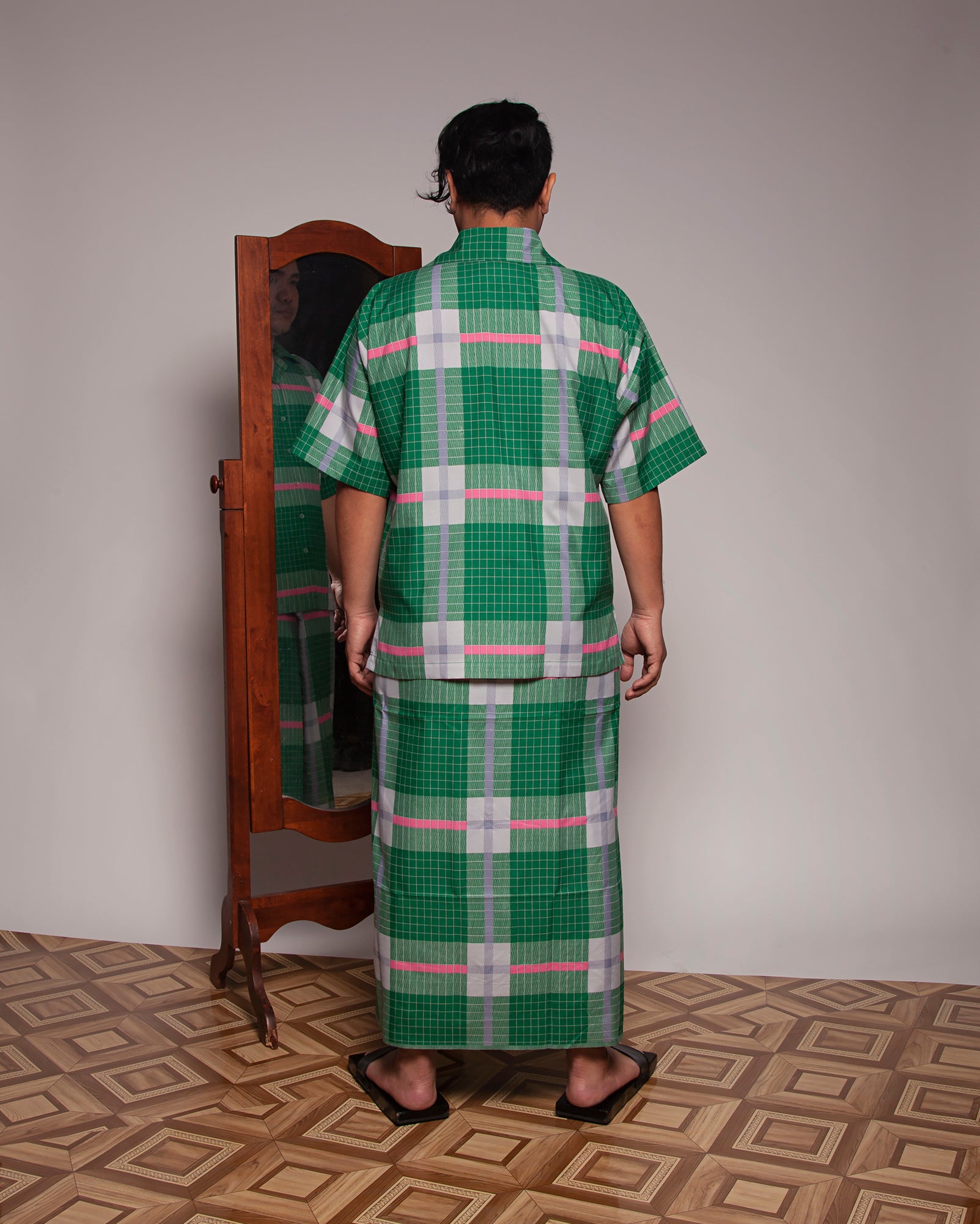 Baju Pantai Pelikat (Green)