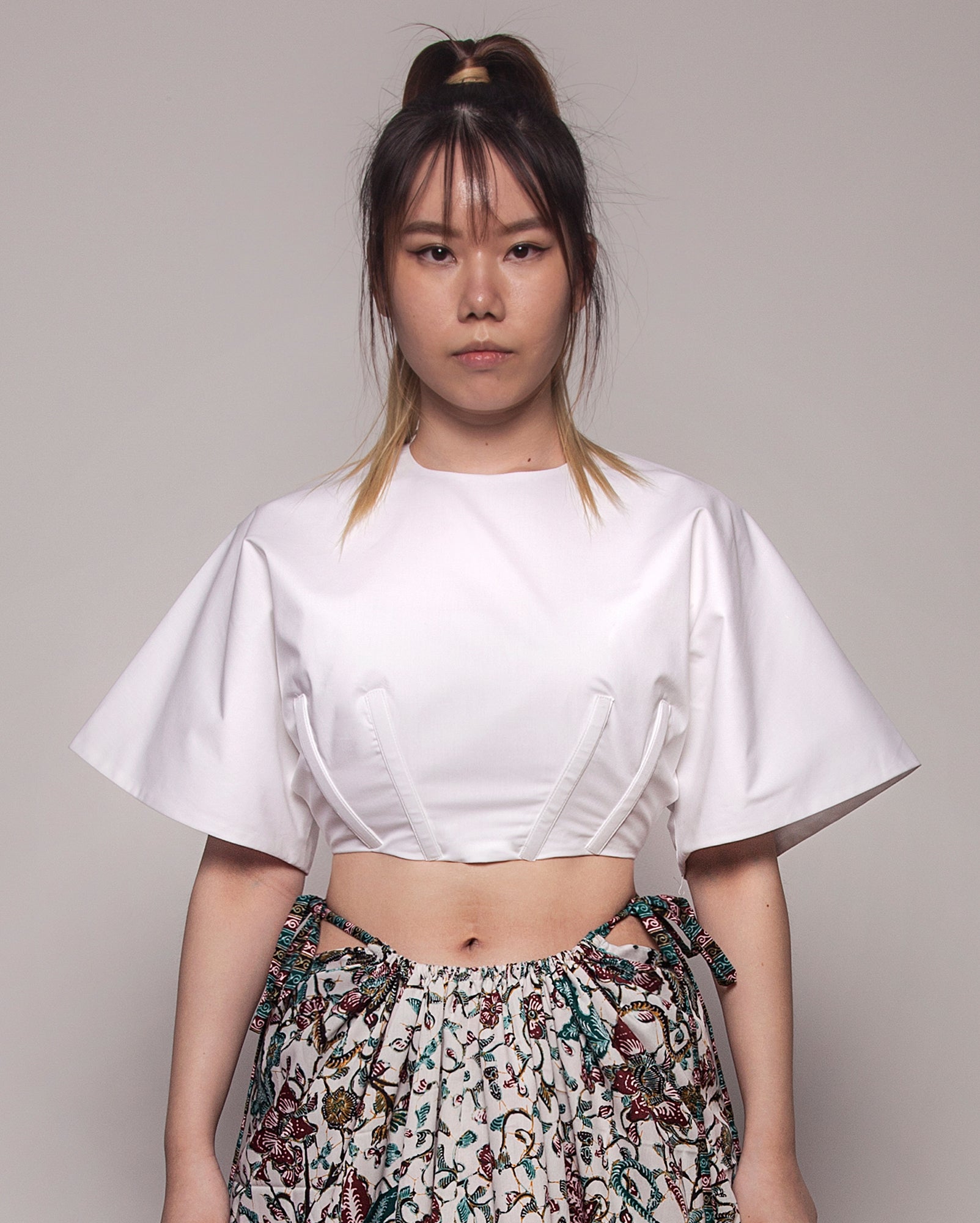 Baju Korset Krop (White)