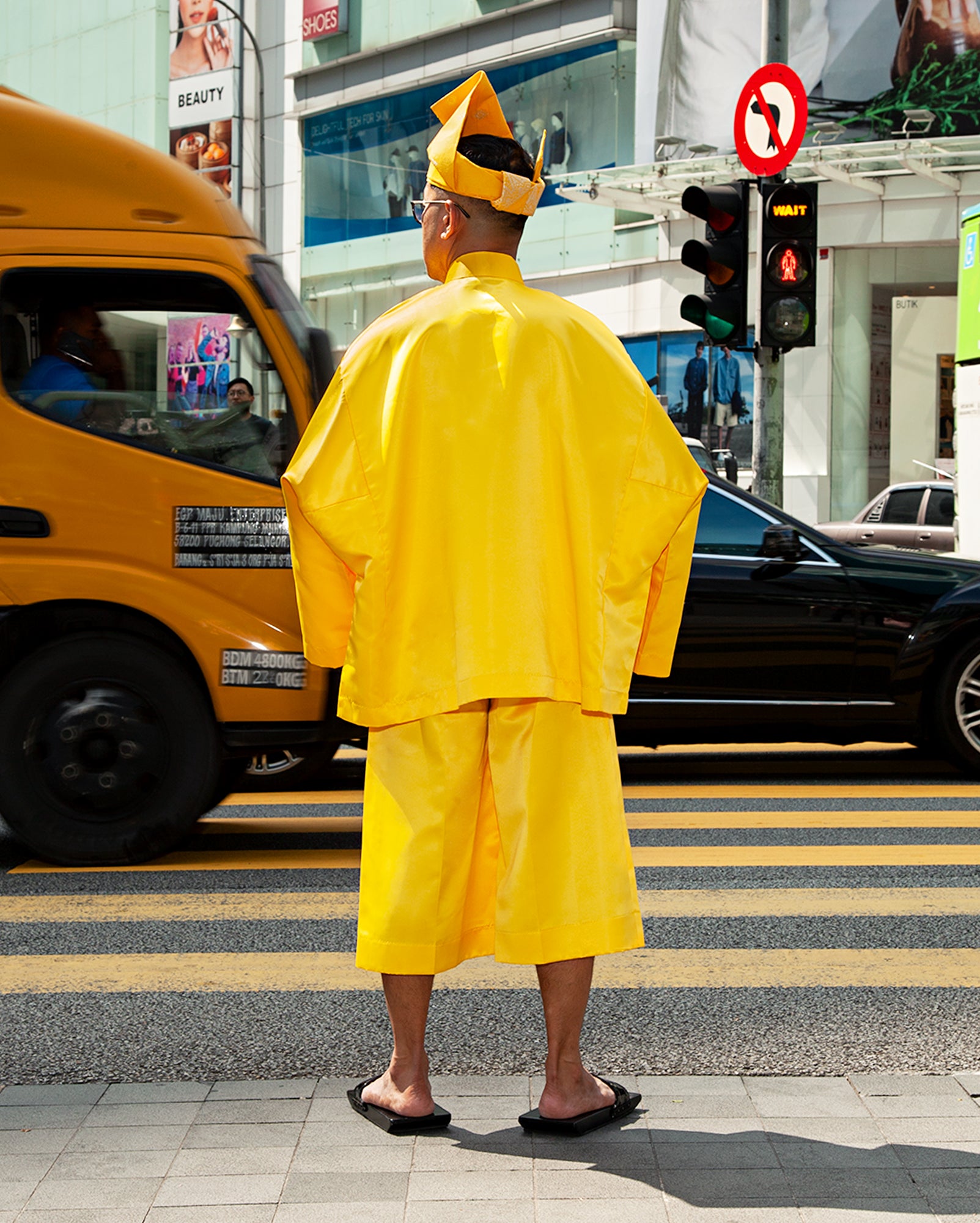 Baju Melayu Oversaiz Cekak Musang (Yellow)