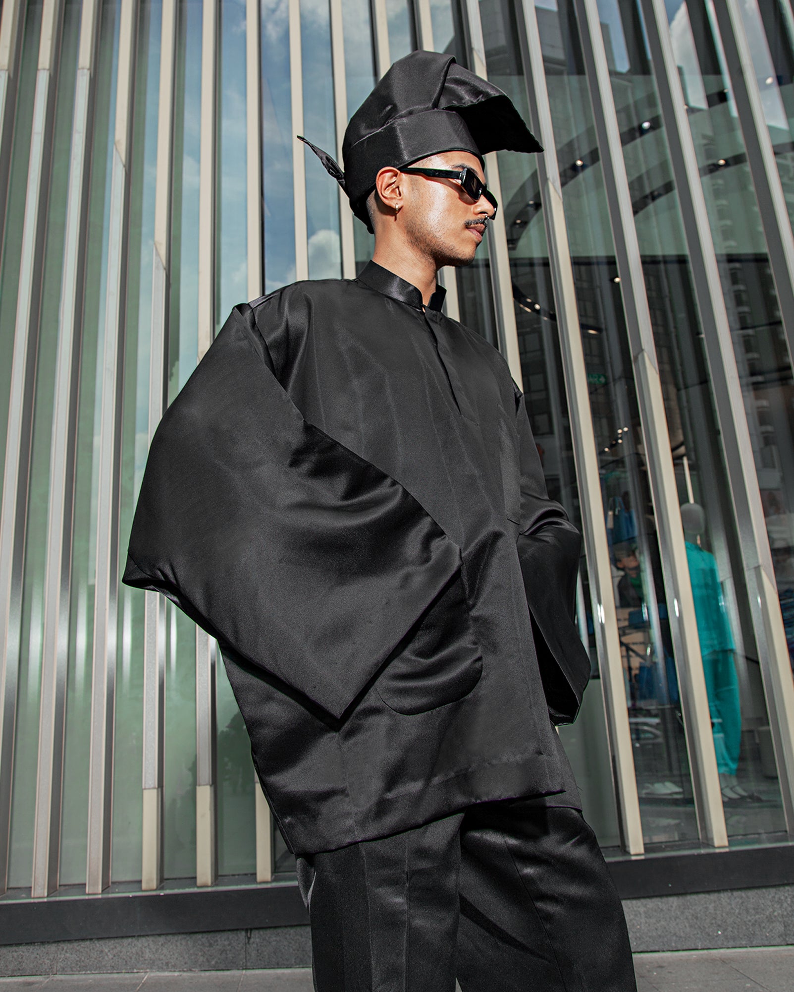 Baju Melayu Oversaiz Klasik (Black)