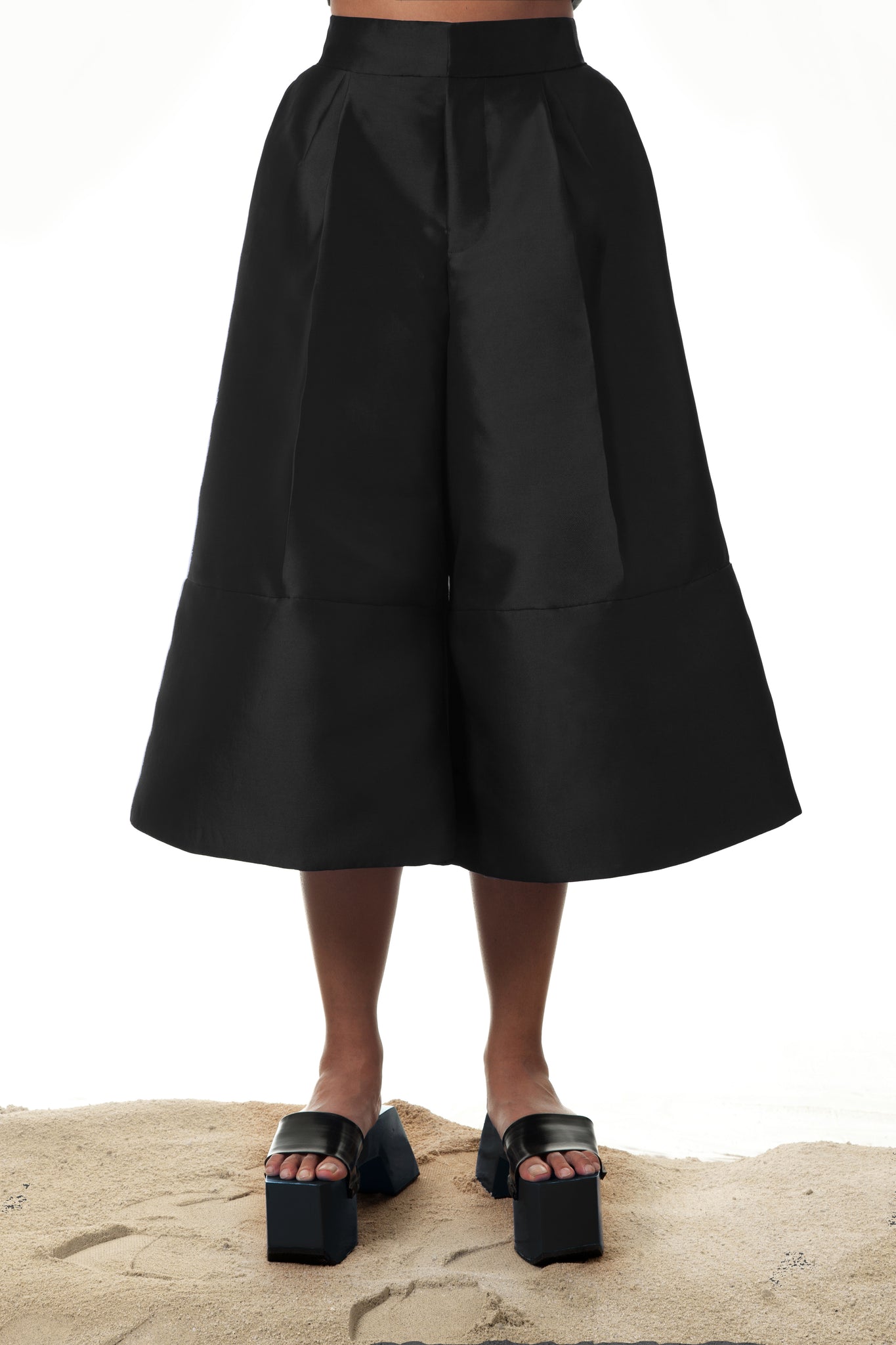 Palazzo Teffeta Pants