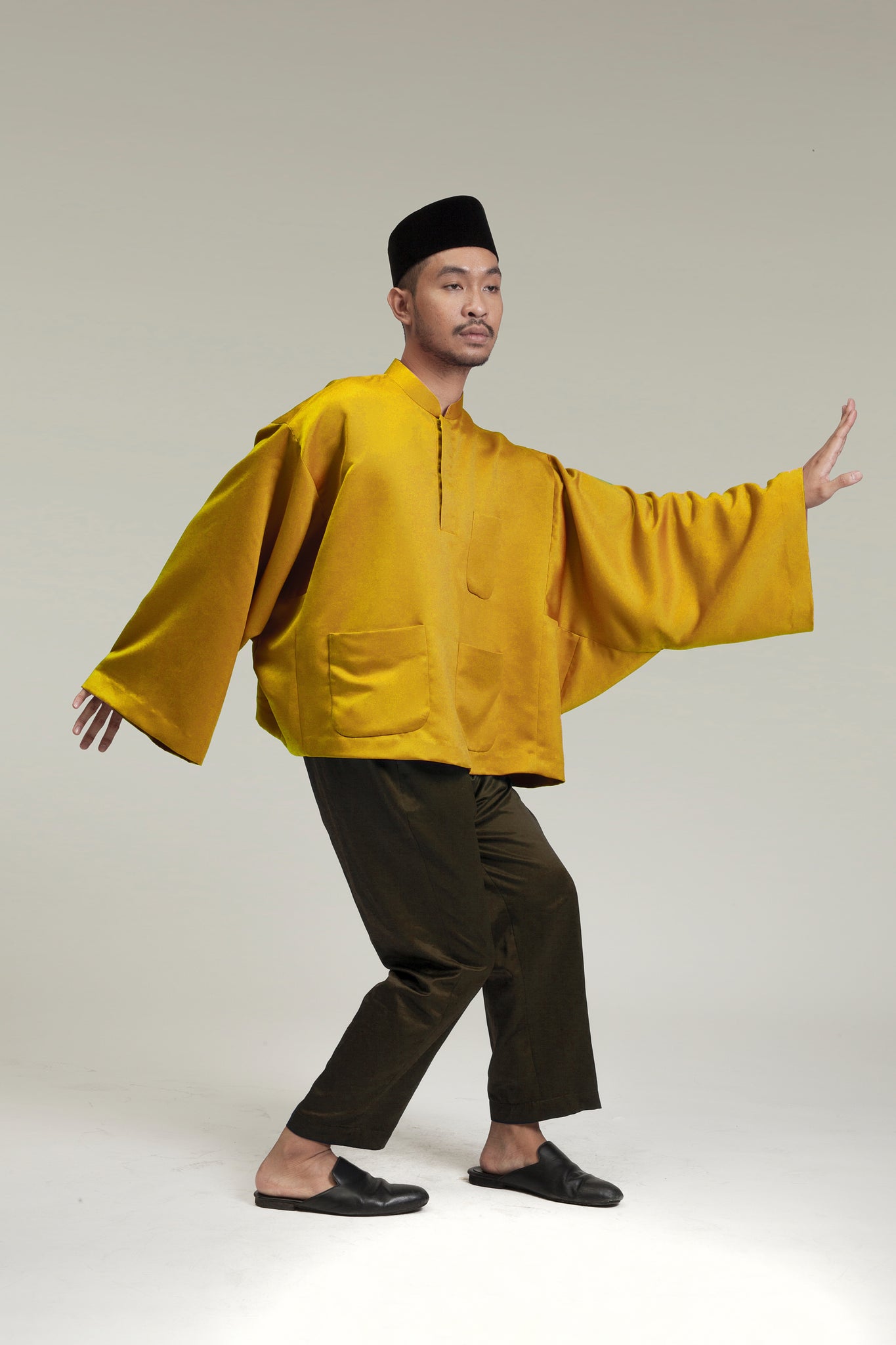 Baju Oversaiz Mustard Unisex