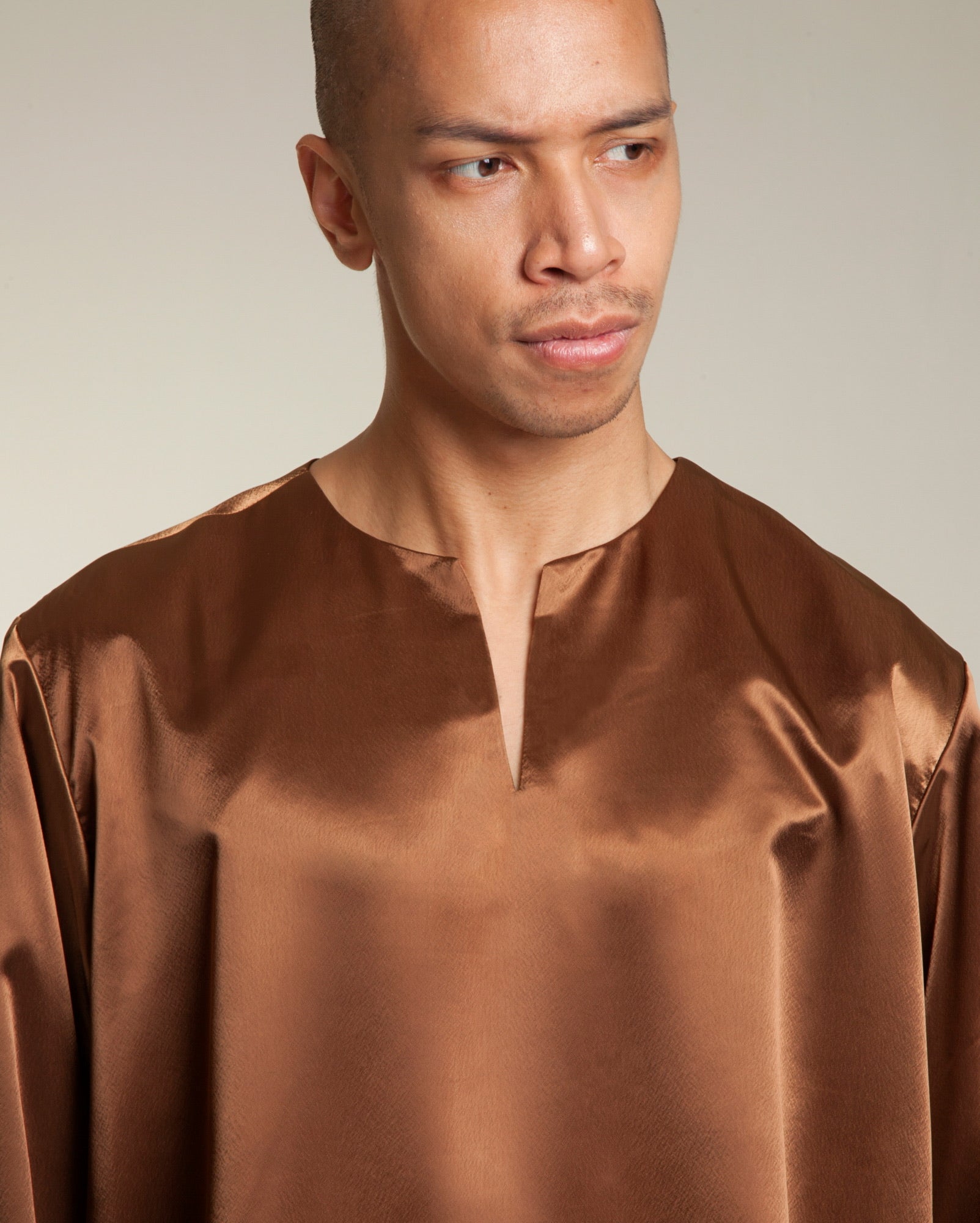 TTFGA Baju Melayu Satin Set (Bronze)