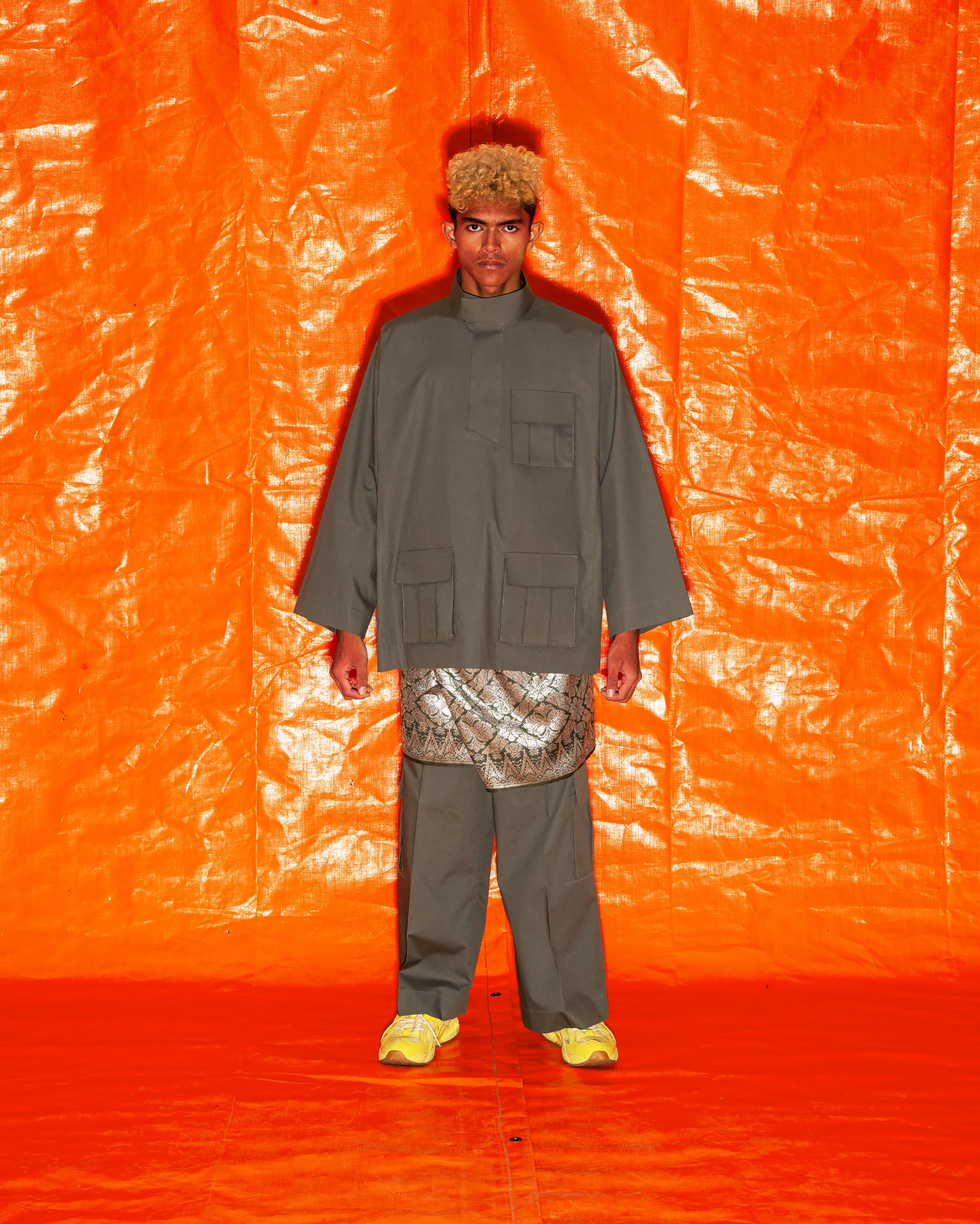 Baju Melayu Kargo (Sage)
